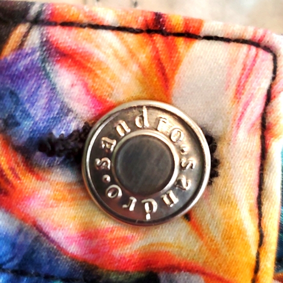 Sandro Paris floral jeans - Picture 3 of 14